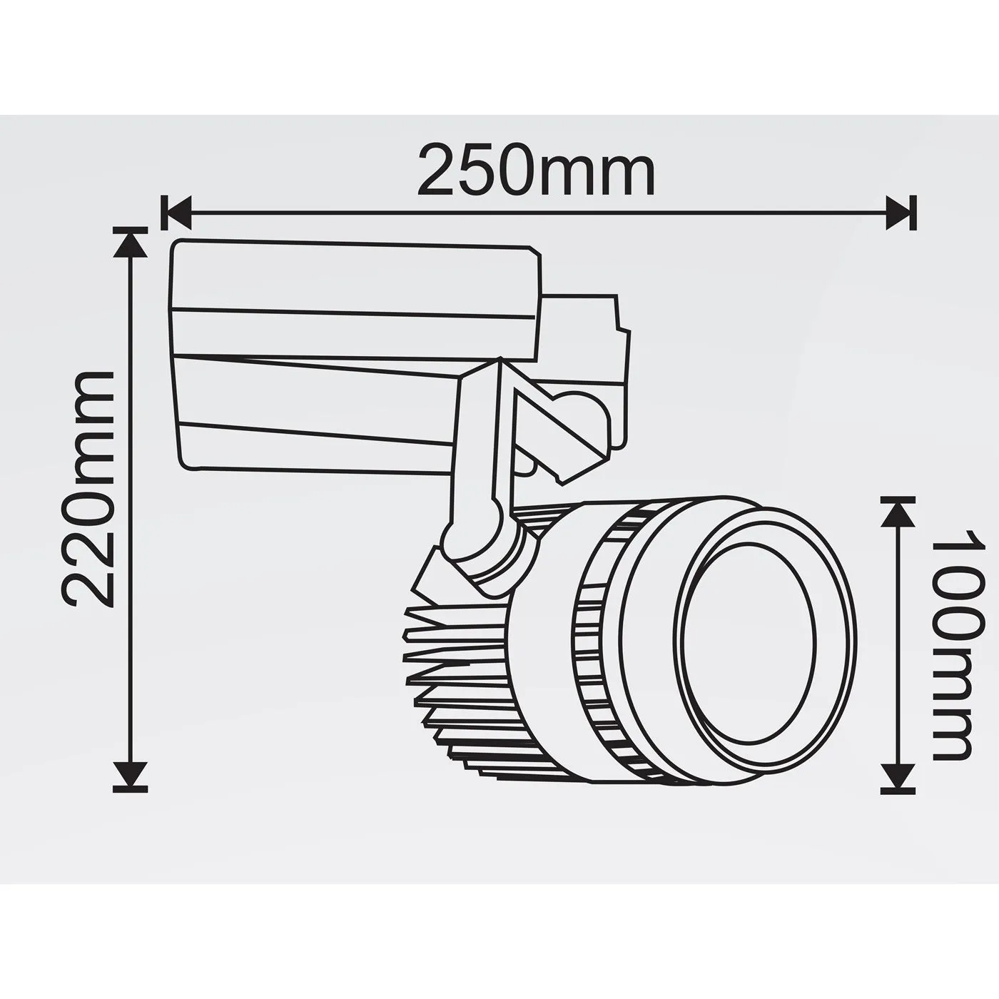 1008-30w COB Track Light