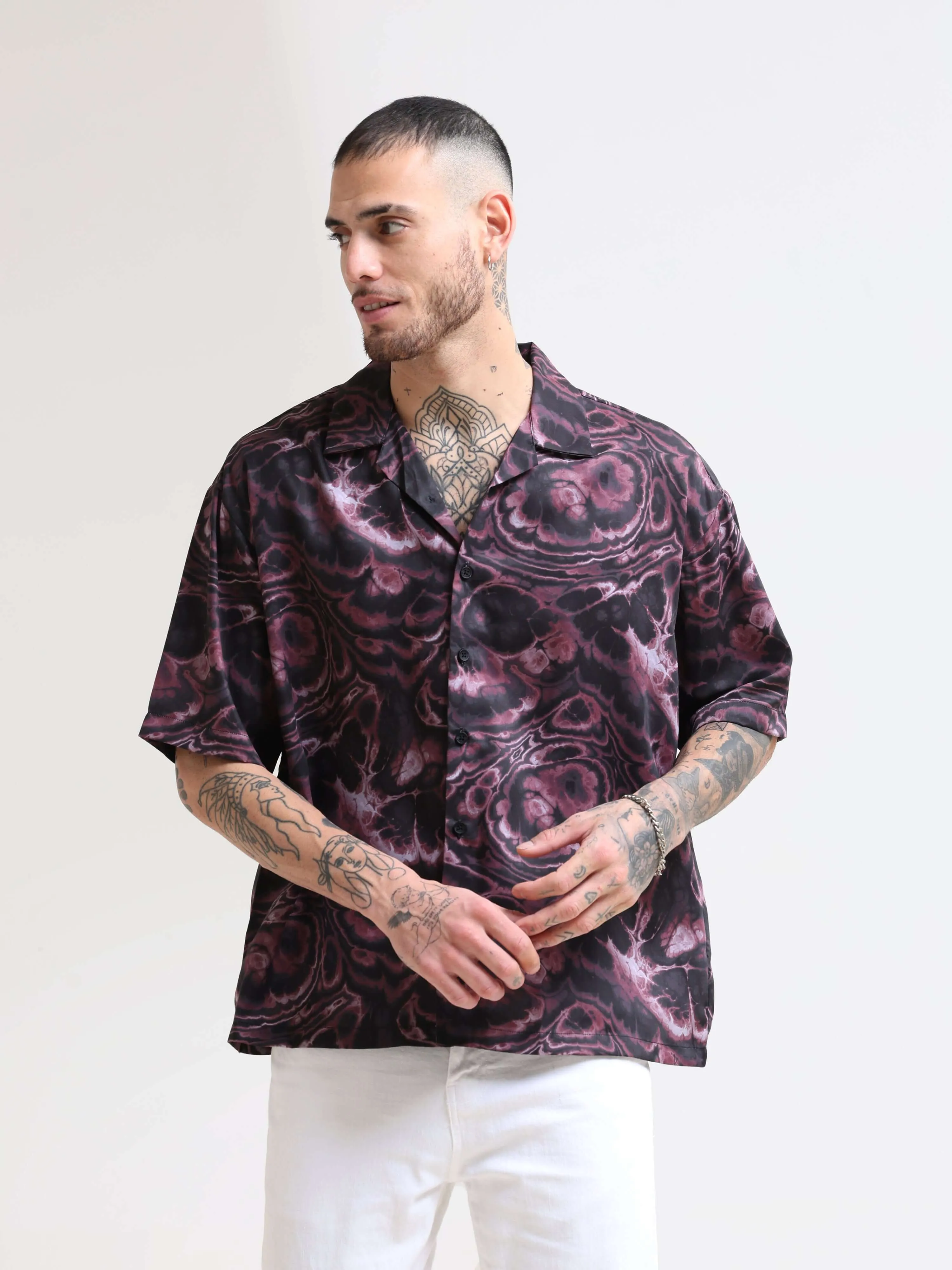 Ablaze Turbid Oversized Shirt