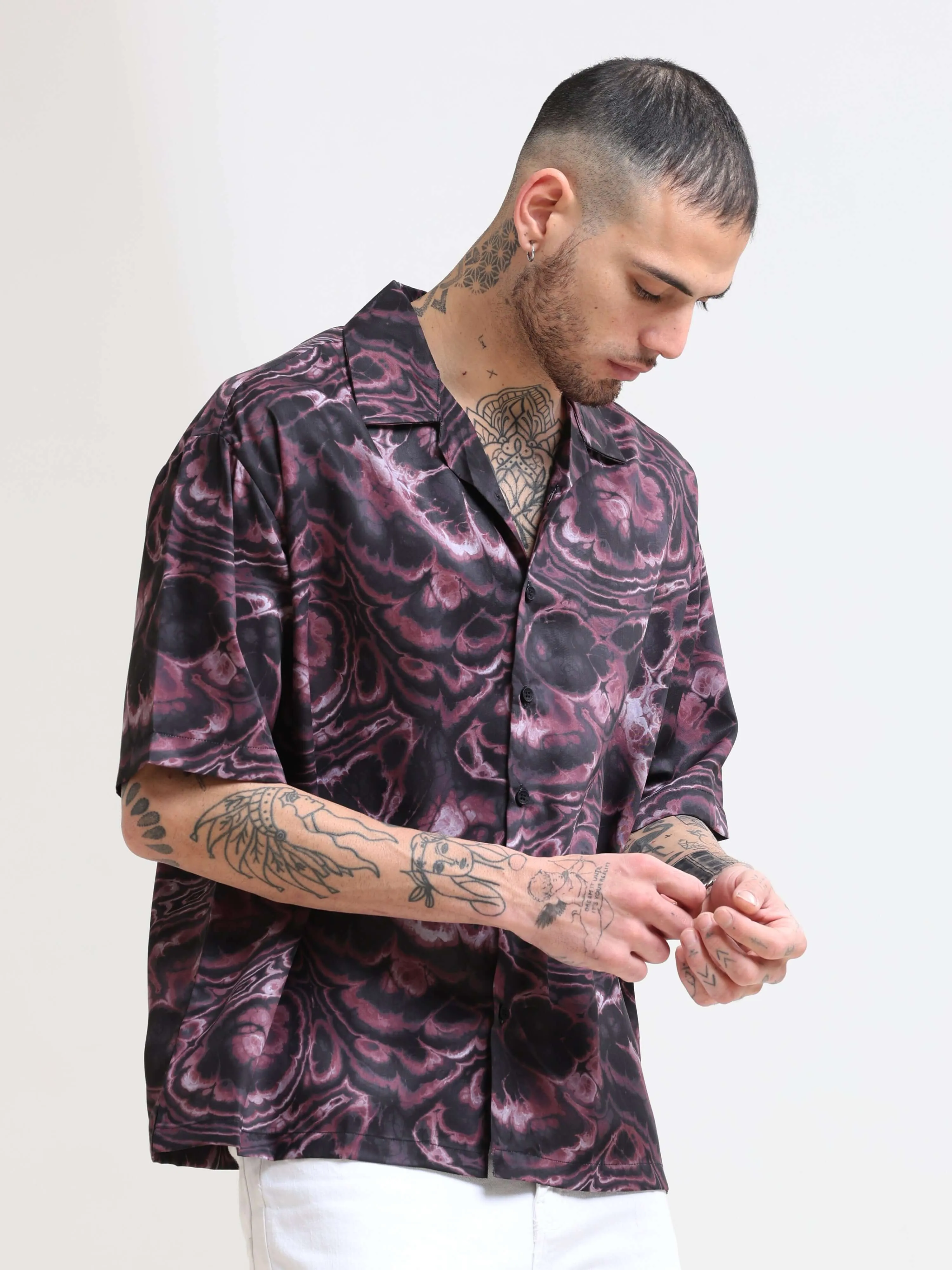 Ablaze Turbid Oversized Shirt