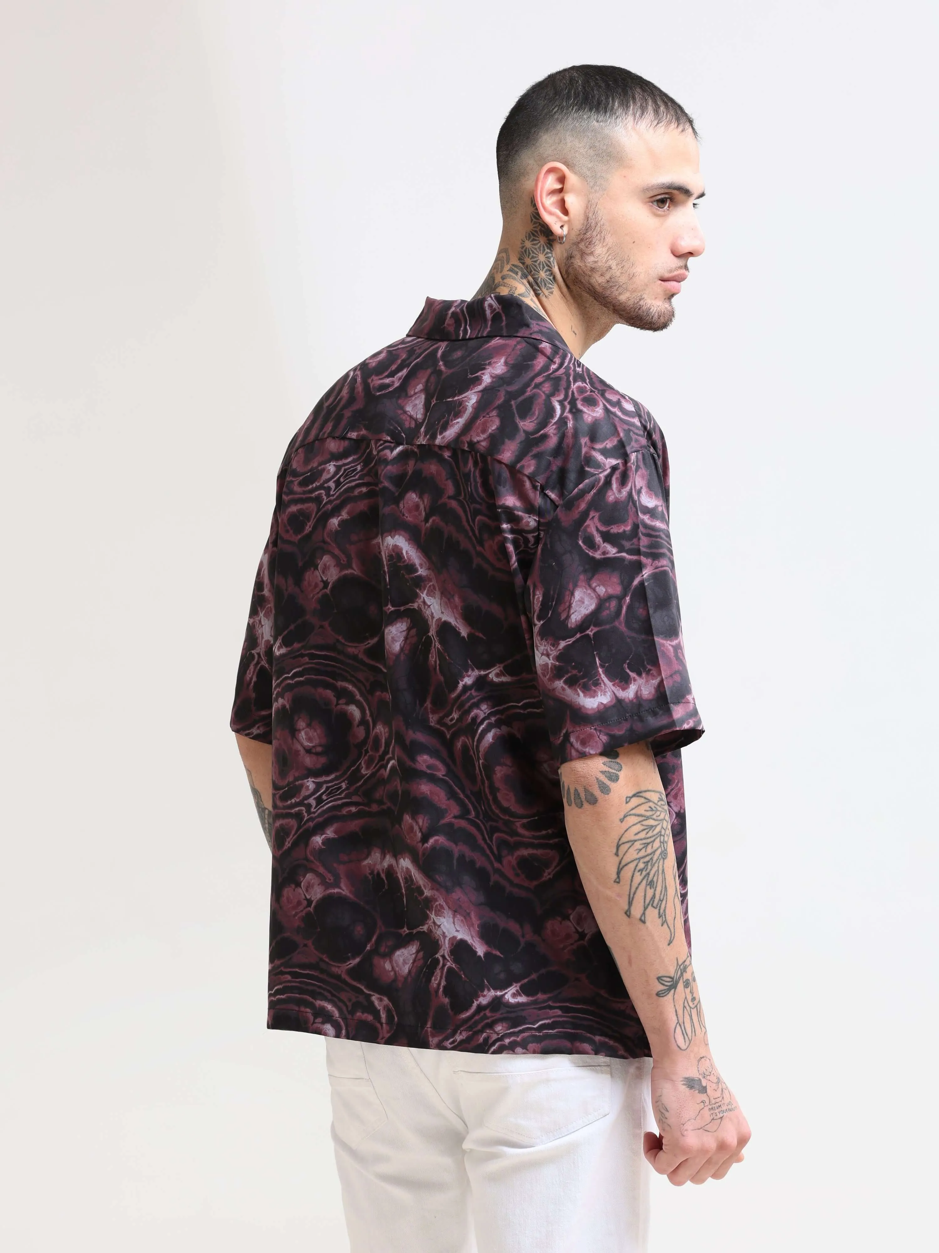 Ablaze Turbid Oversized Shirt