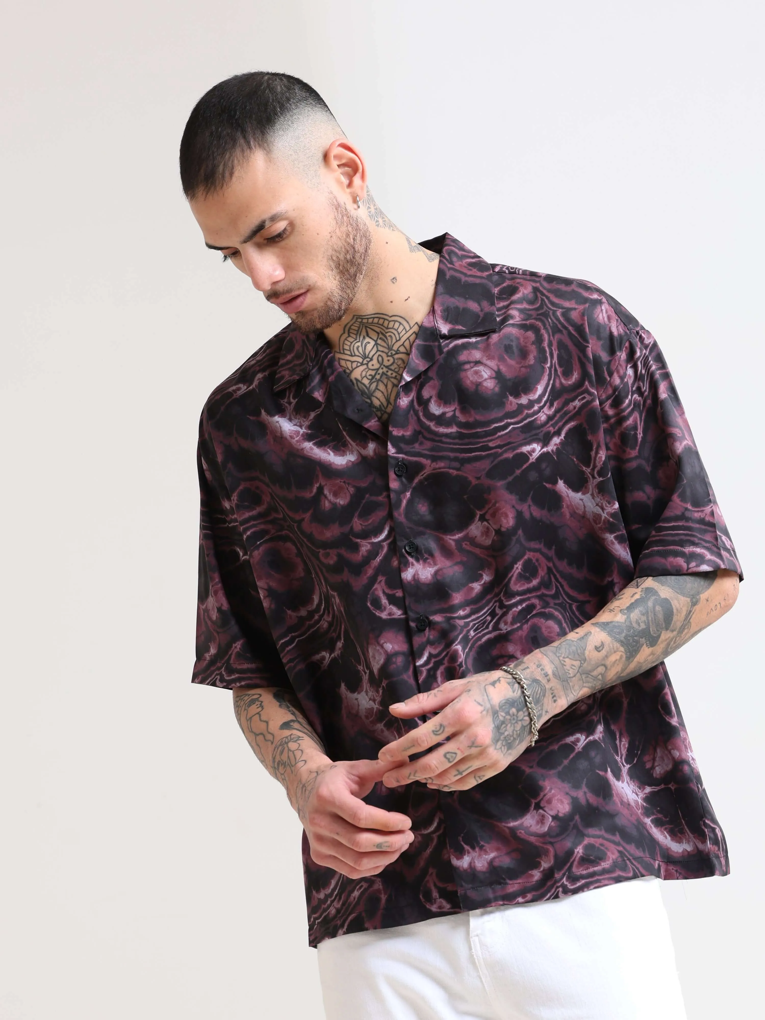 Ablaze Turbid Oversized Shirt