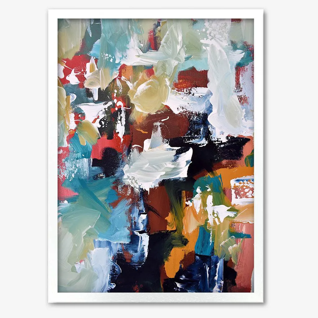 Abstract 296 Framed Art