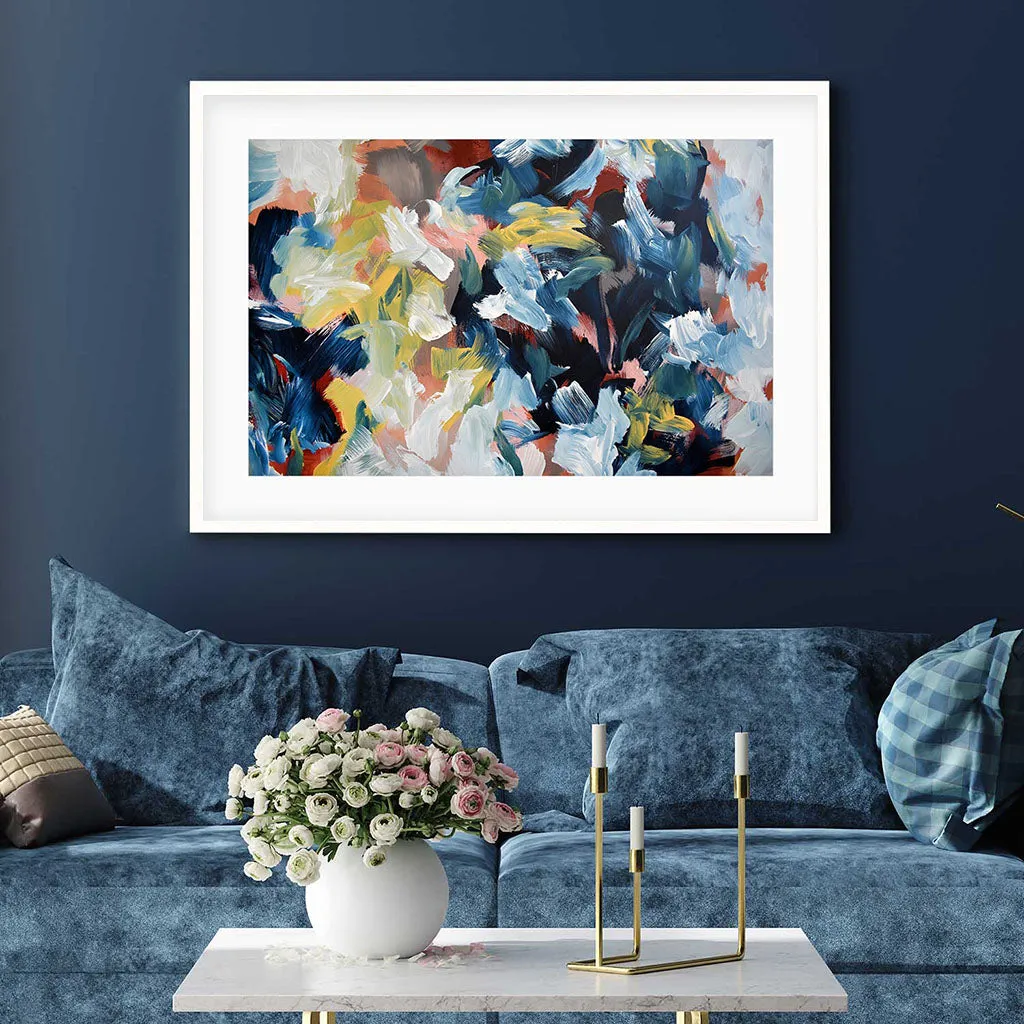 Abstract 446 Framed Art
