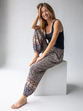 Allison Pant - Border Print