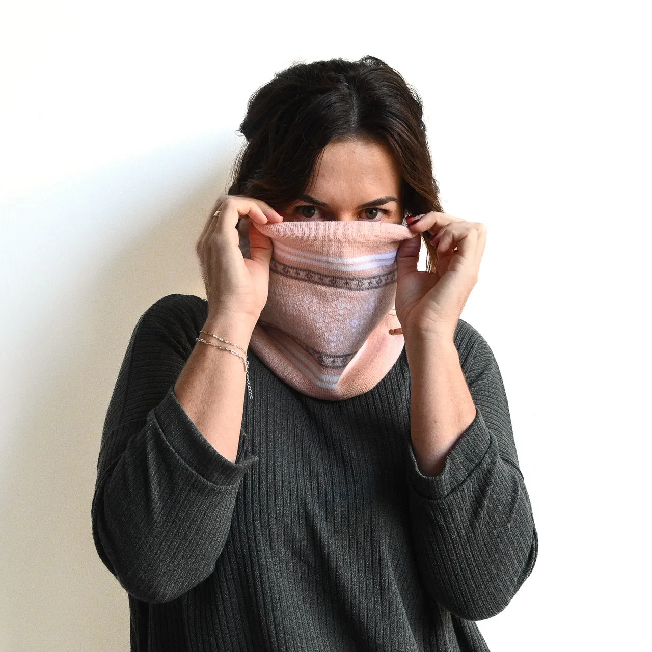 Alpine Knit   Minky Neck Warmer Snood by XTM Australia