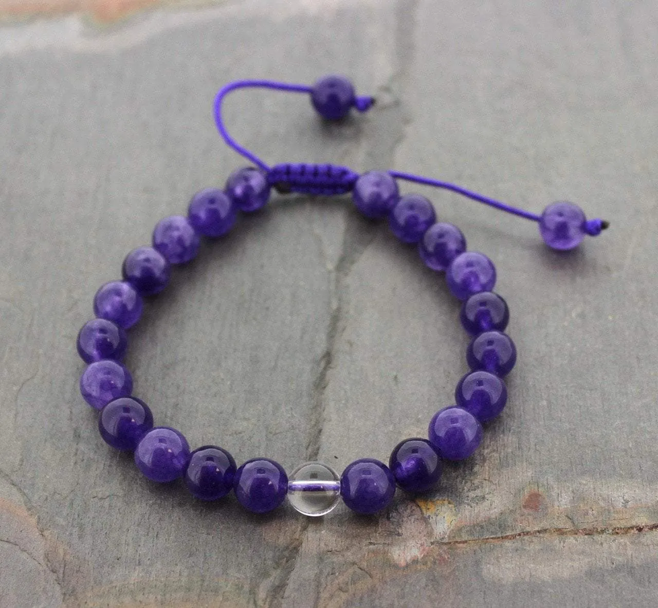 Amethyst Wrist Mala