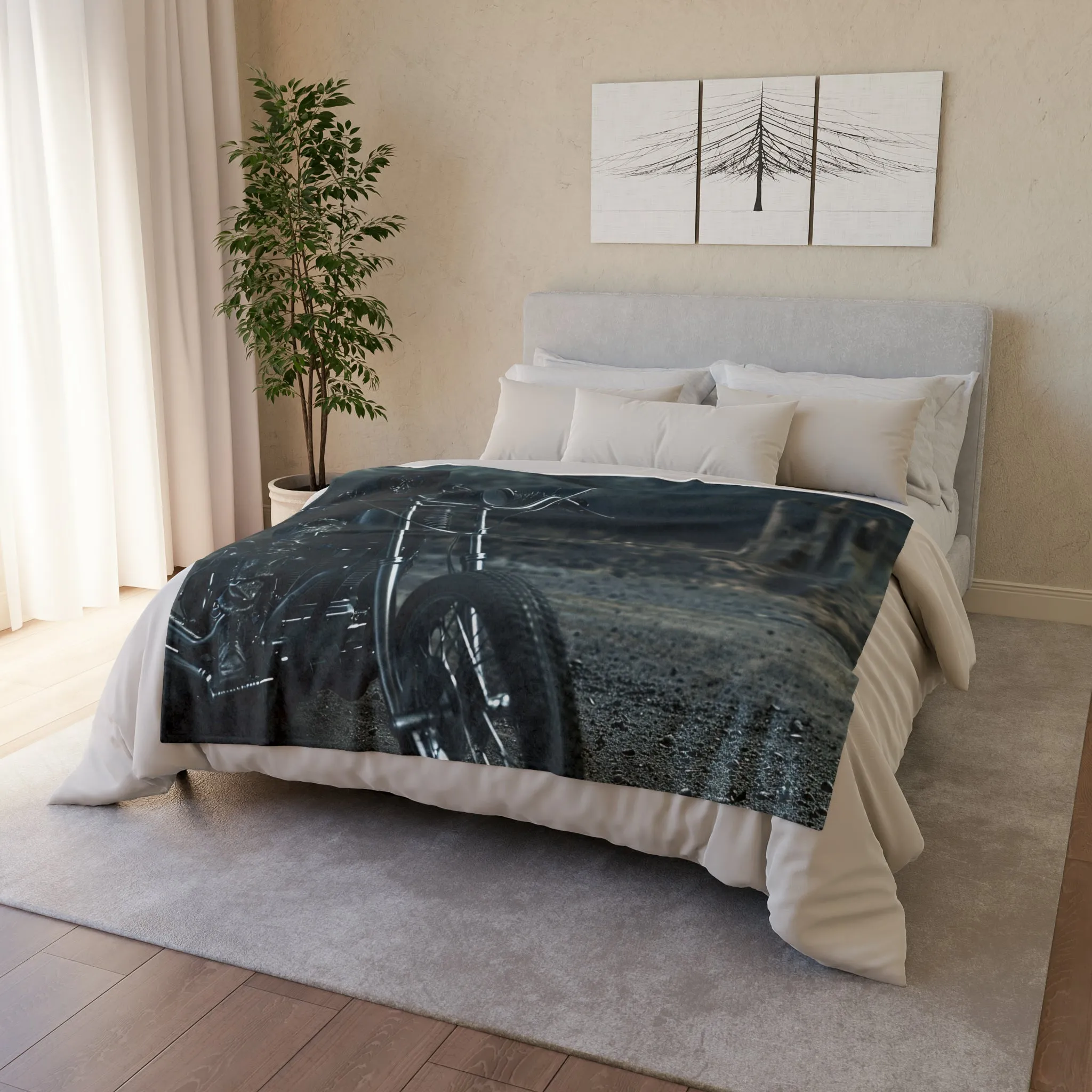 Biker #1 - Soft Polyester Blanket