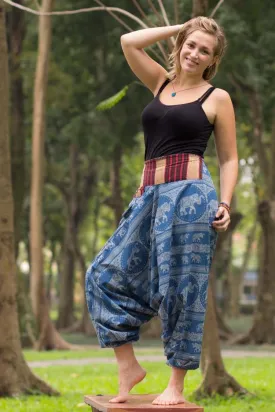 Blue Elephant Pants