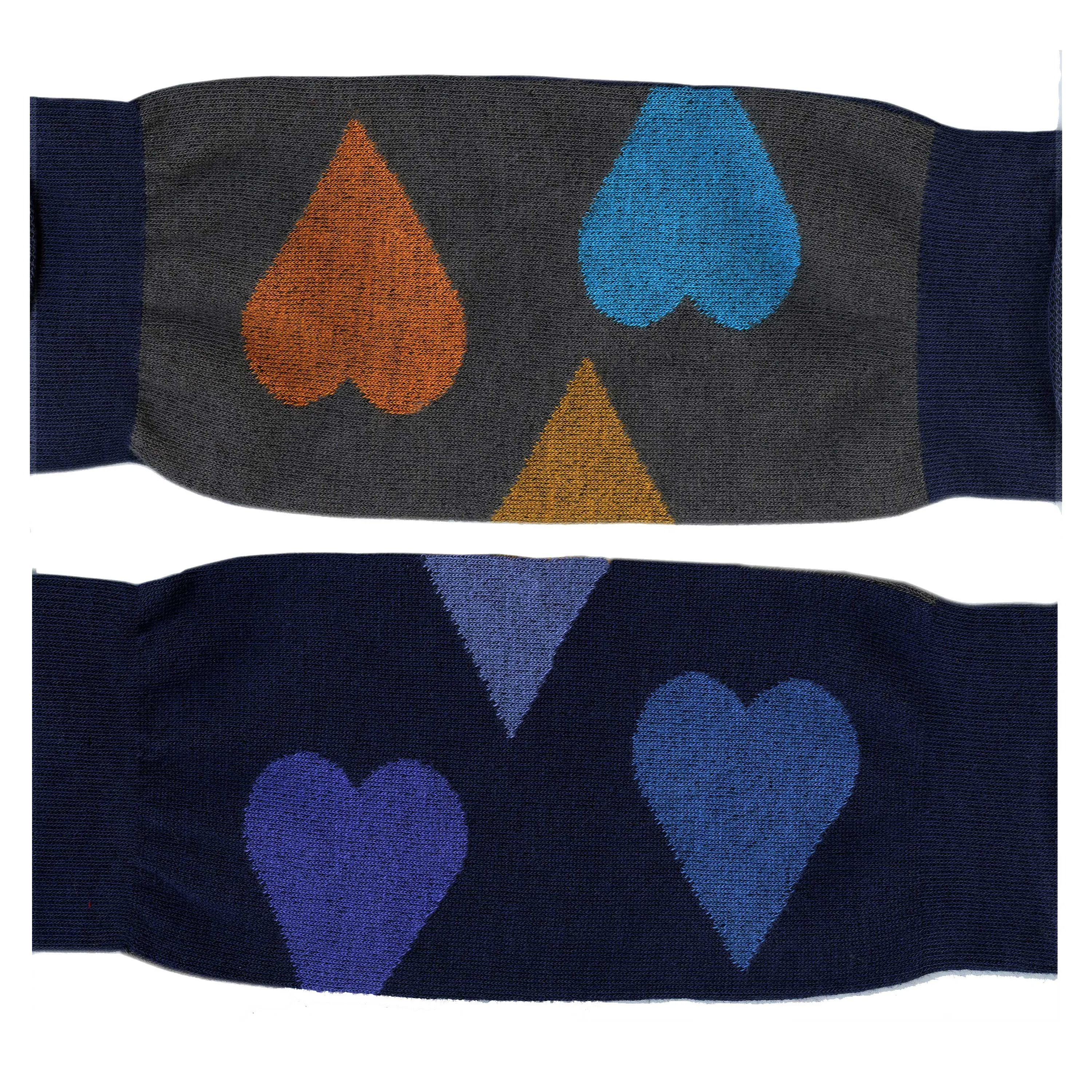 Blue/Gray Big Love Mask