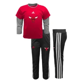 Bulls Jersey Style Pant Set