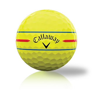 Custom Callaway Chrome Soft Triple Track 360 Yellow