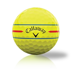Custom Callaway Chrome Soft Triple Track 360 Yellow