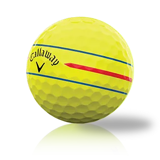 Custom Callaway Chrome Soft Triple Track 360 Yellow