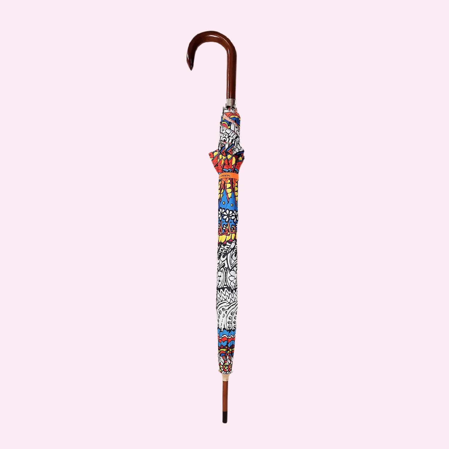 Doodle Digital Printed Umbrella (Straight)