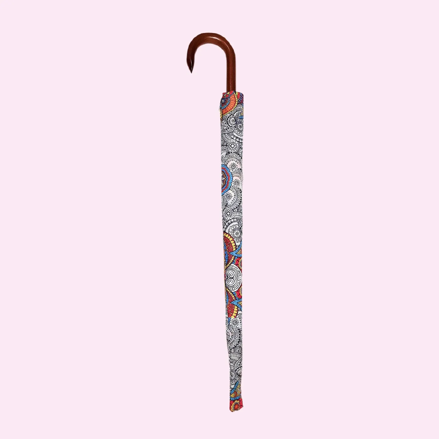 Doodle Digital Printed Umbrella (Straight)