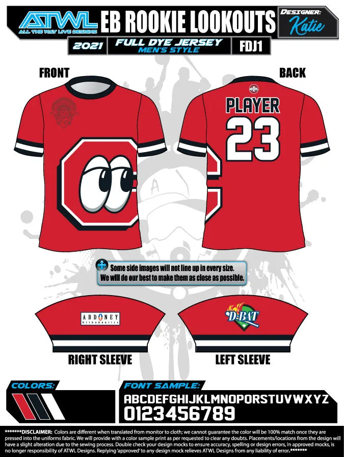 East Bay Spring 2021 Baseball Jerseys