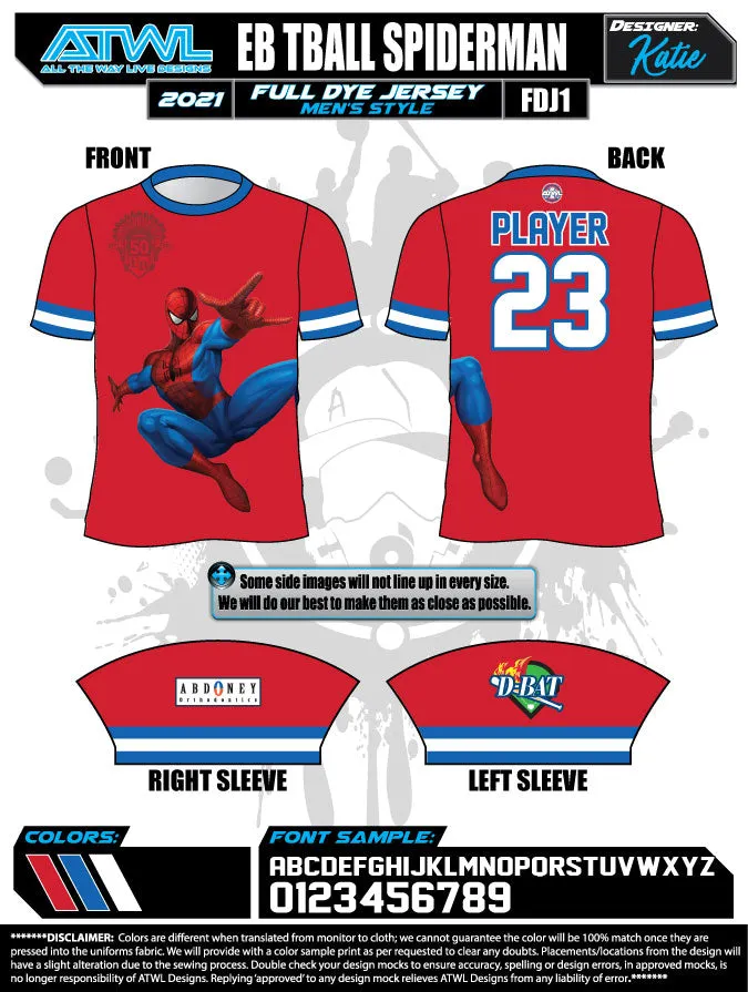 East Bay Spring 2021 Baseball Jerseys