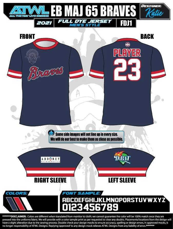 East Bay Spring 2021 Baseball Jerseys