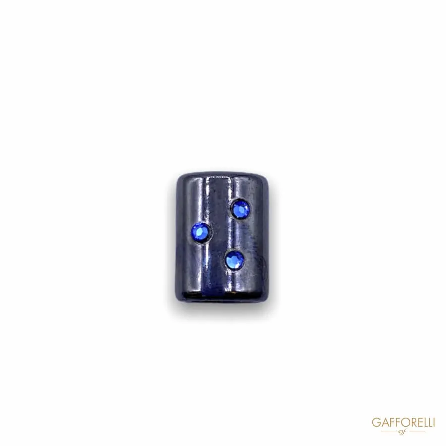 Elegant Cord End Flat Cilinder Shaped 2429 - Gafforelli Srl