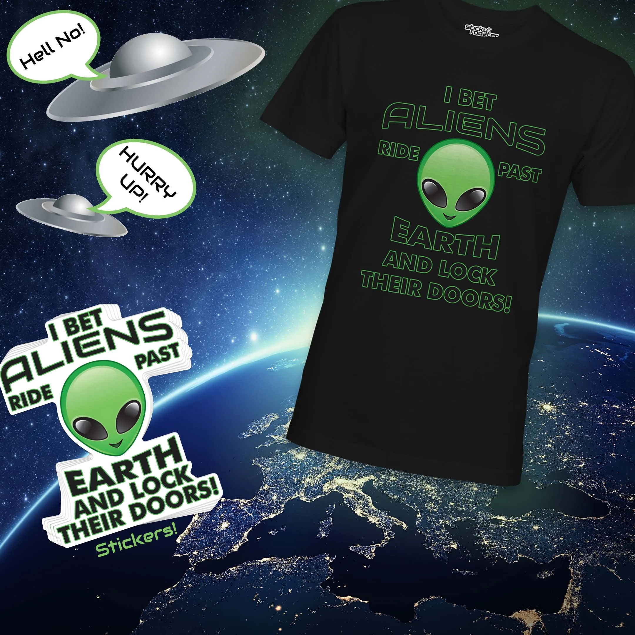 I Bet Aliens...shirt