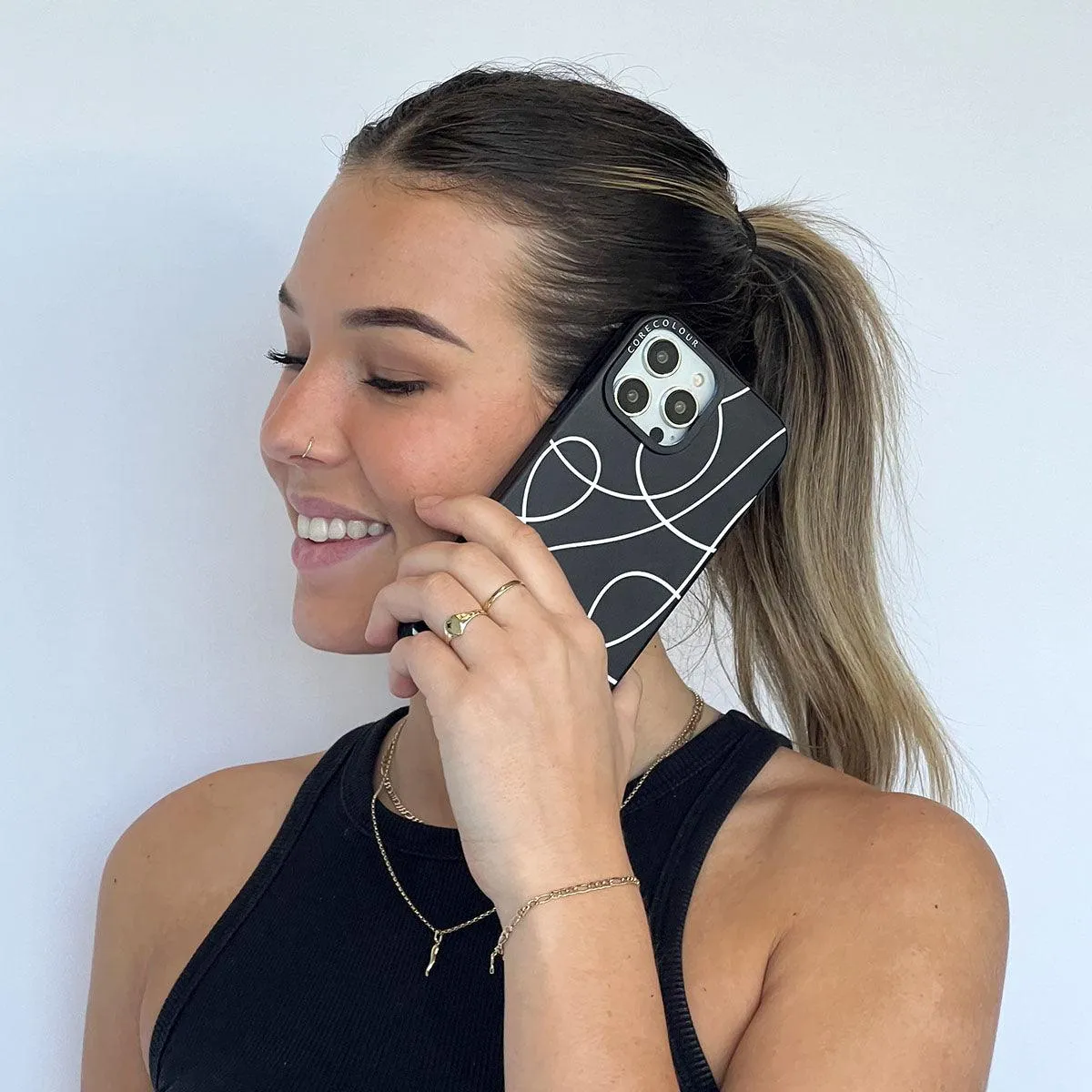 iPhone 12 Seeing Squiggles Phone Case