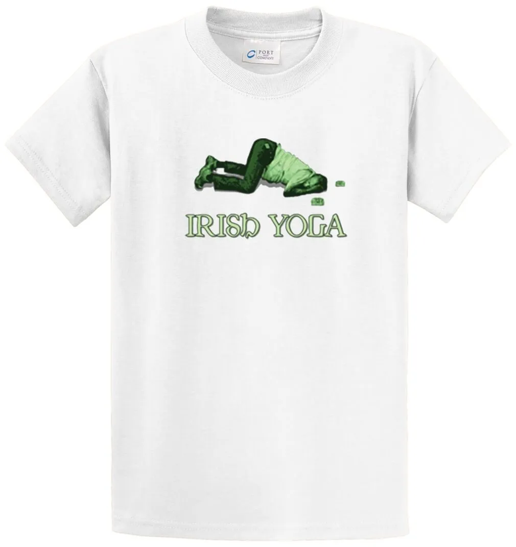 Irish Yoga Printed Tee Shirt