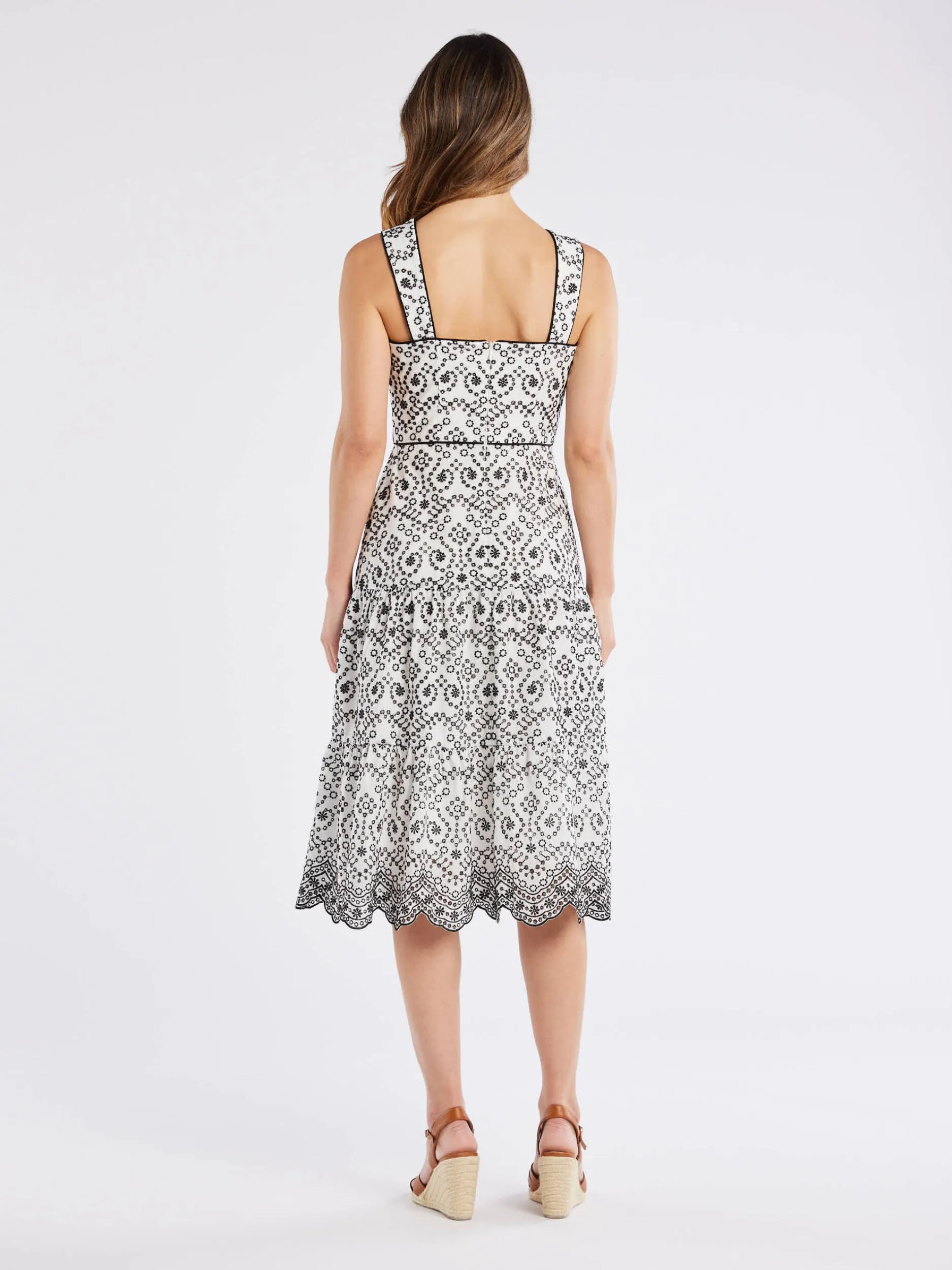 Isla Broderie Dress