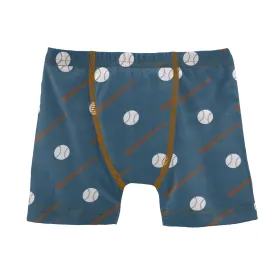 KicKee Pants Deep Sea Baseball Boys Boxer Brief