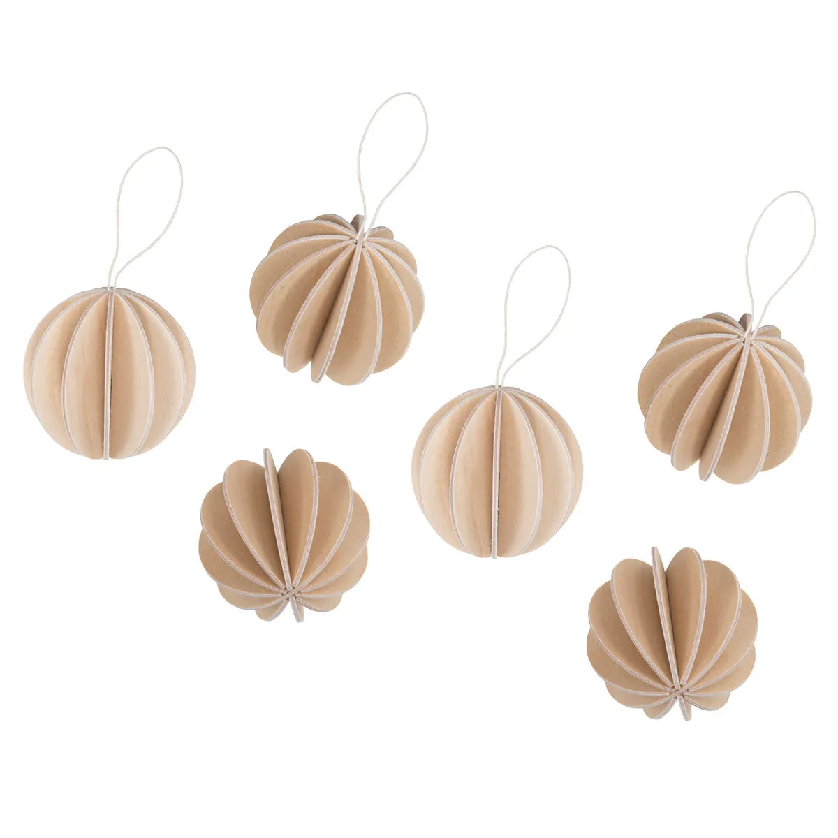 LOVI | Wooden 3D Puzzle | The Original Lovi Baubles (4cm x 6pcs)
