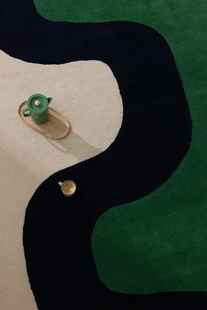 Marimekko Seireeni Green Rug