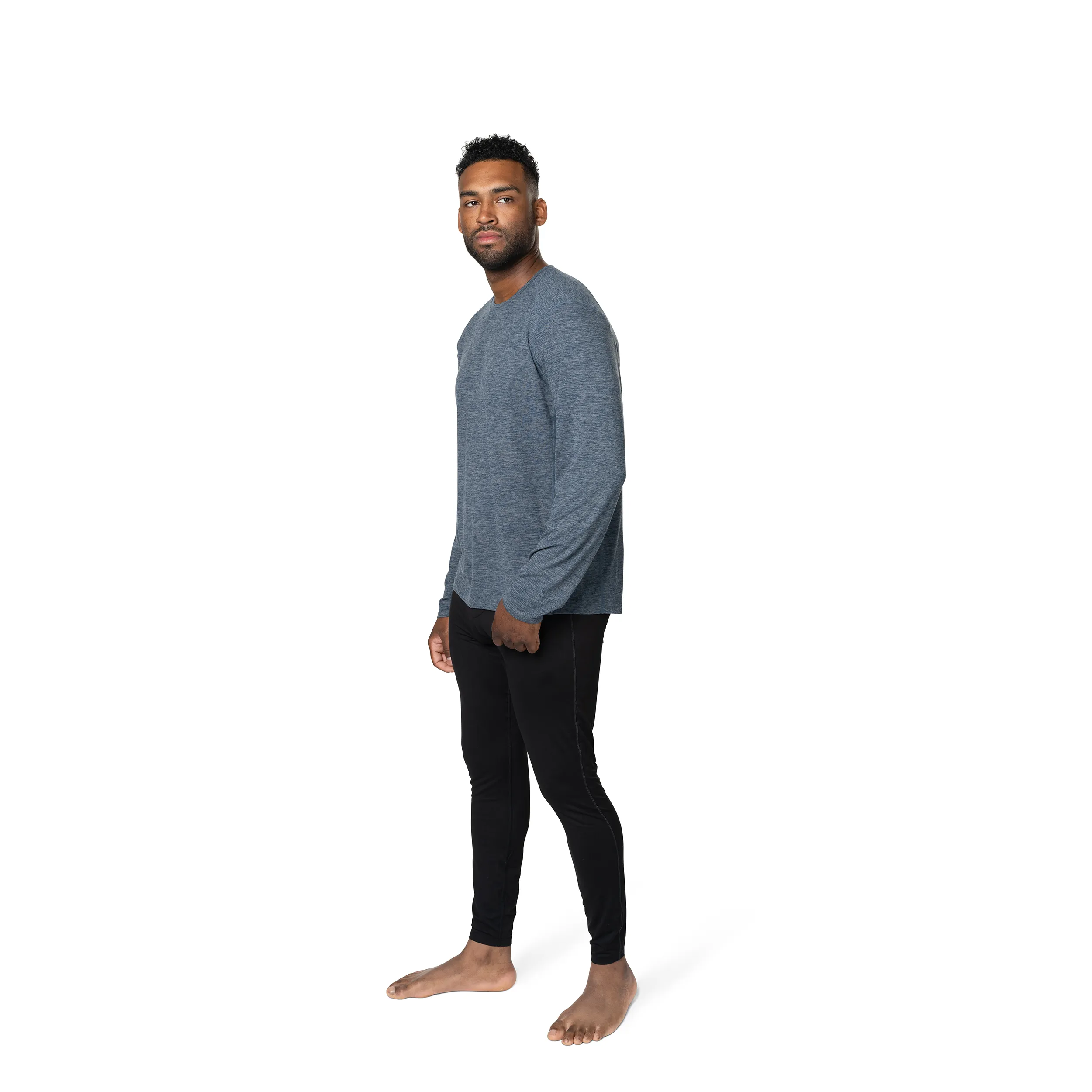 Men's Clima-Tek Crewneck - Nightfall Heather