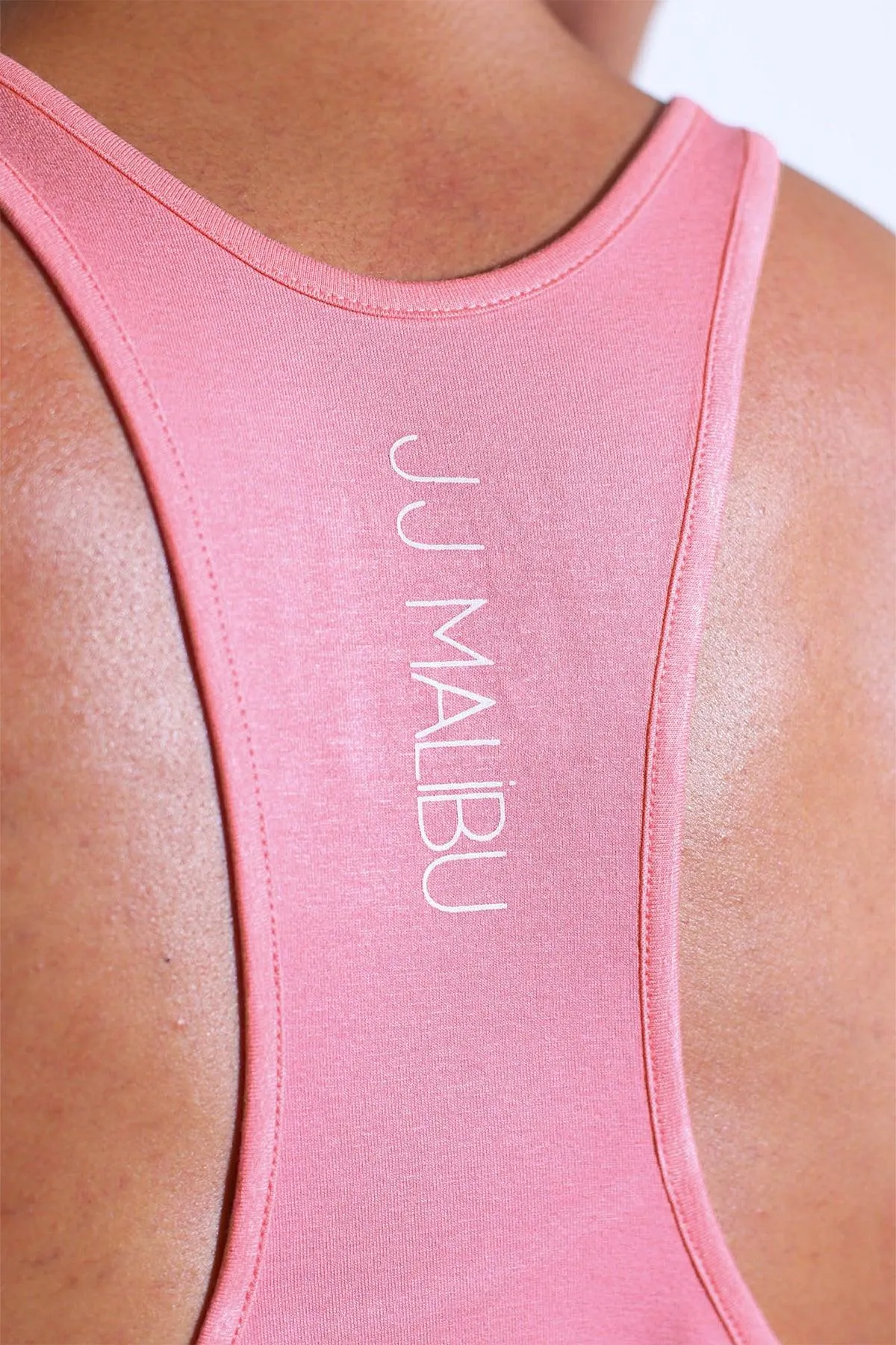 Men's Muscle Stringer - Bubblegum Pink