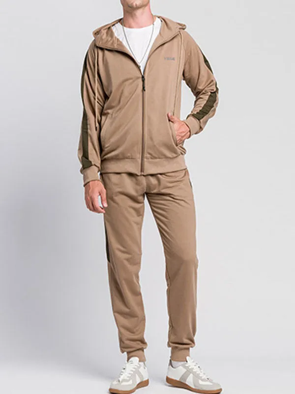 Men's Raglan Sleeve Tracksuit Set