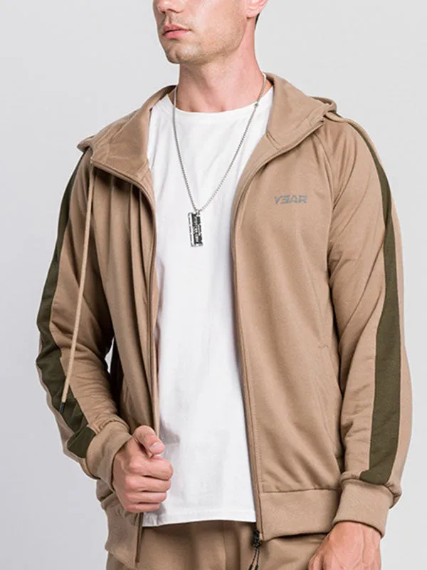 Men's Raglan Sleeve Tracksuit Set