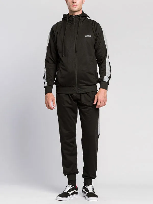 Men's Raglan Sleeve Tracksuit Set
