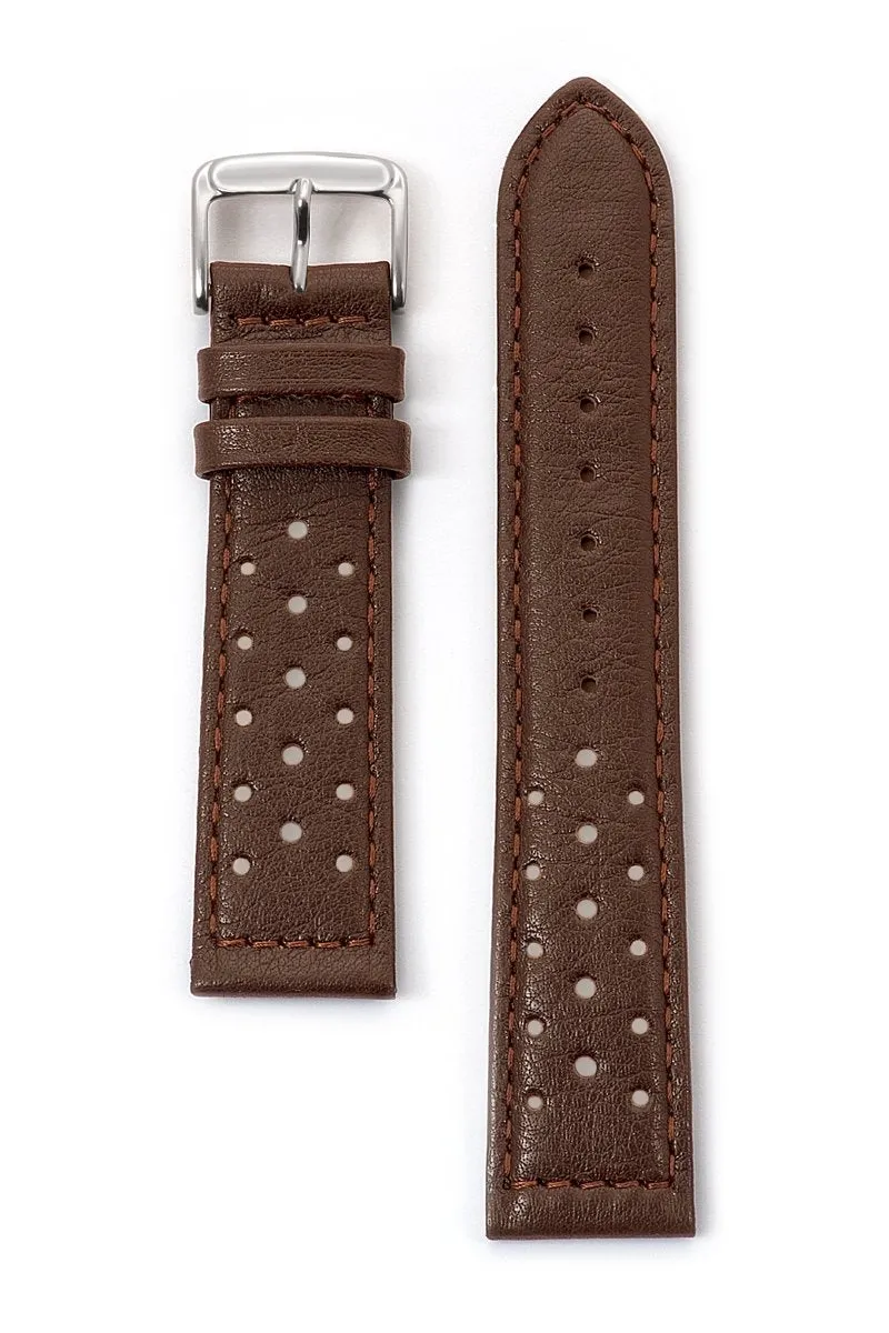 Men's Soft Calf Driving Watchband in Black, Brown and Honey