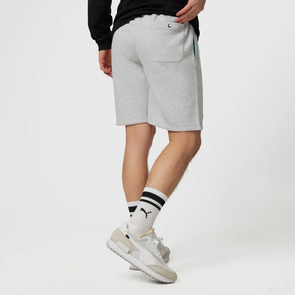 Mercedes Mens Sweat Shorts, Grey