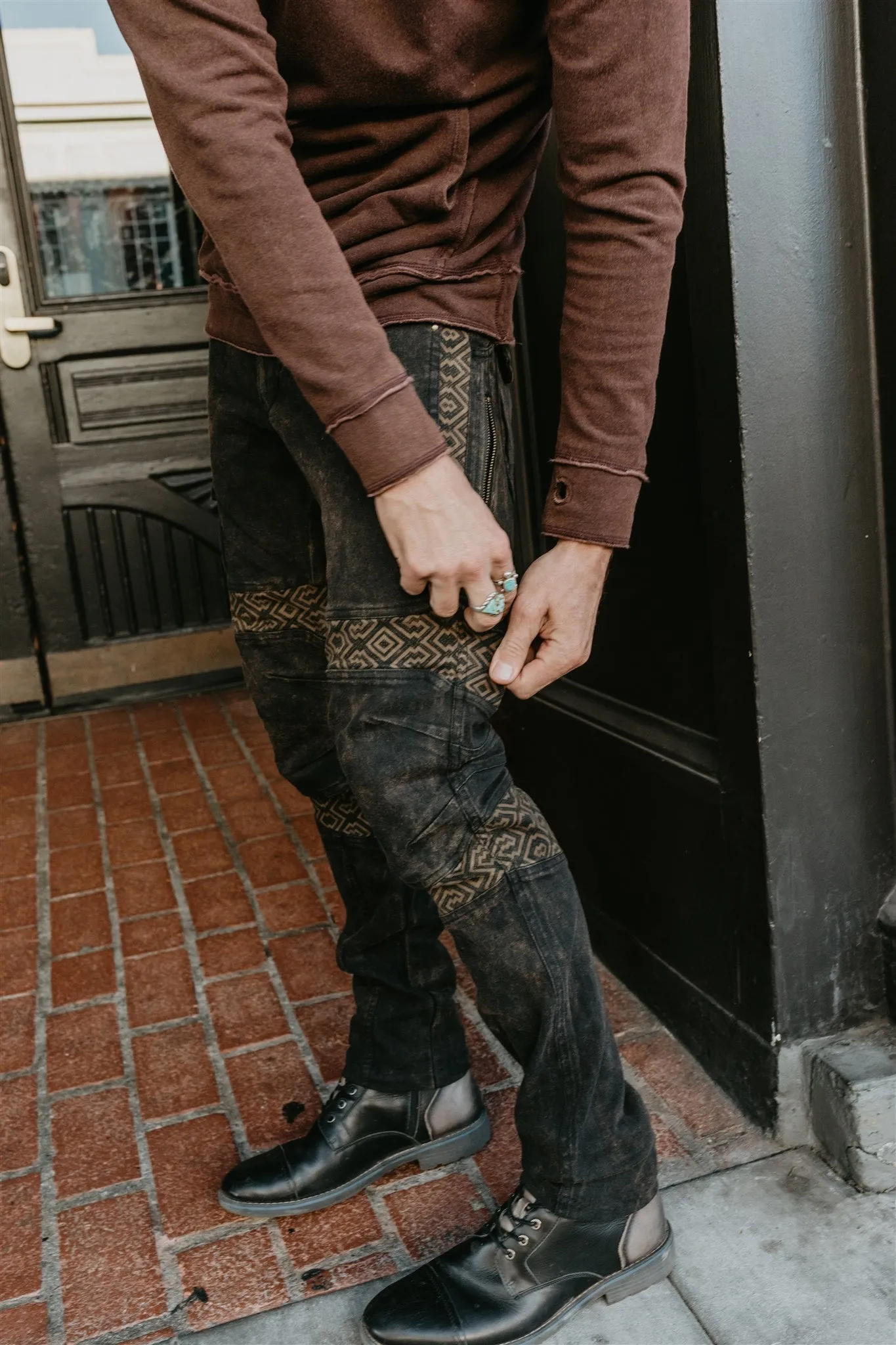 Moto Maxx Pants - Mozaic Mud Amazonia
