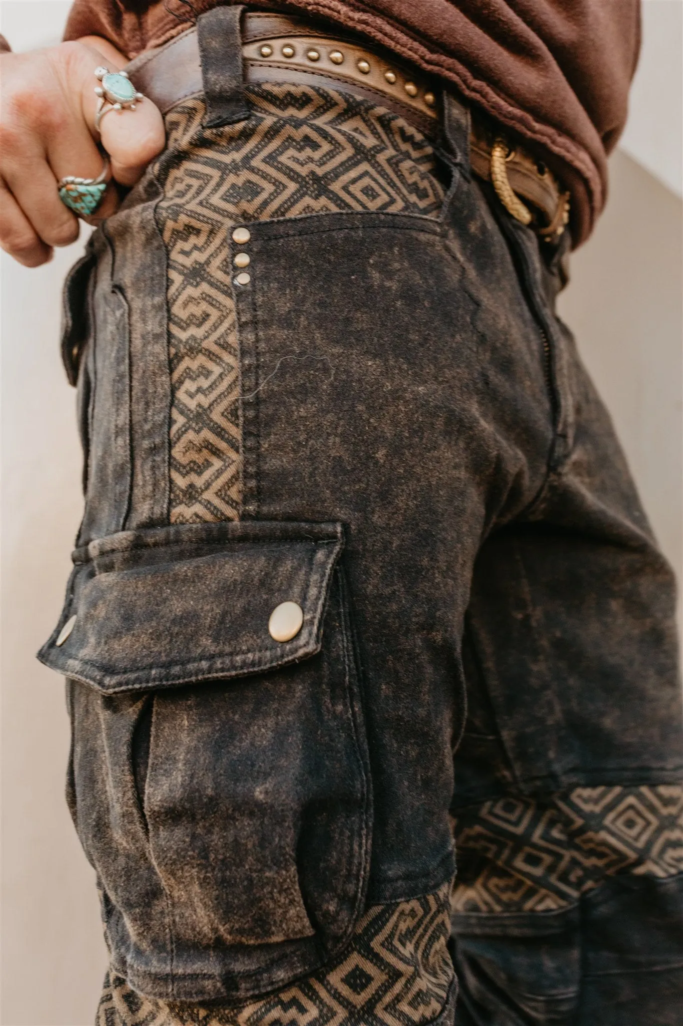 Moto Maxx Pants - Mozaic Mud Amazonia