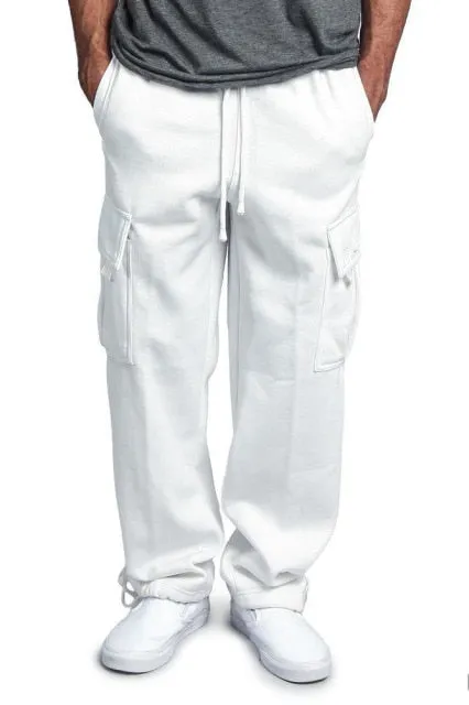 New Arrival Straight Pants Men Loose Joggers Men's Solid Color Track Pants Casual Trousers Fashion Sports Pants Hip Hop