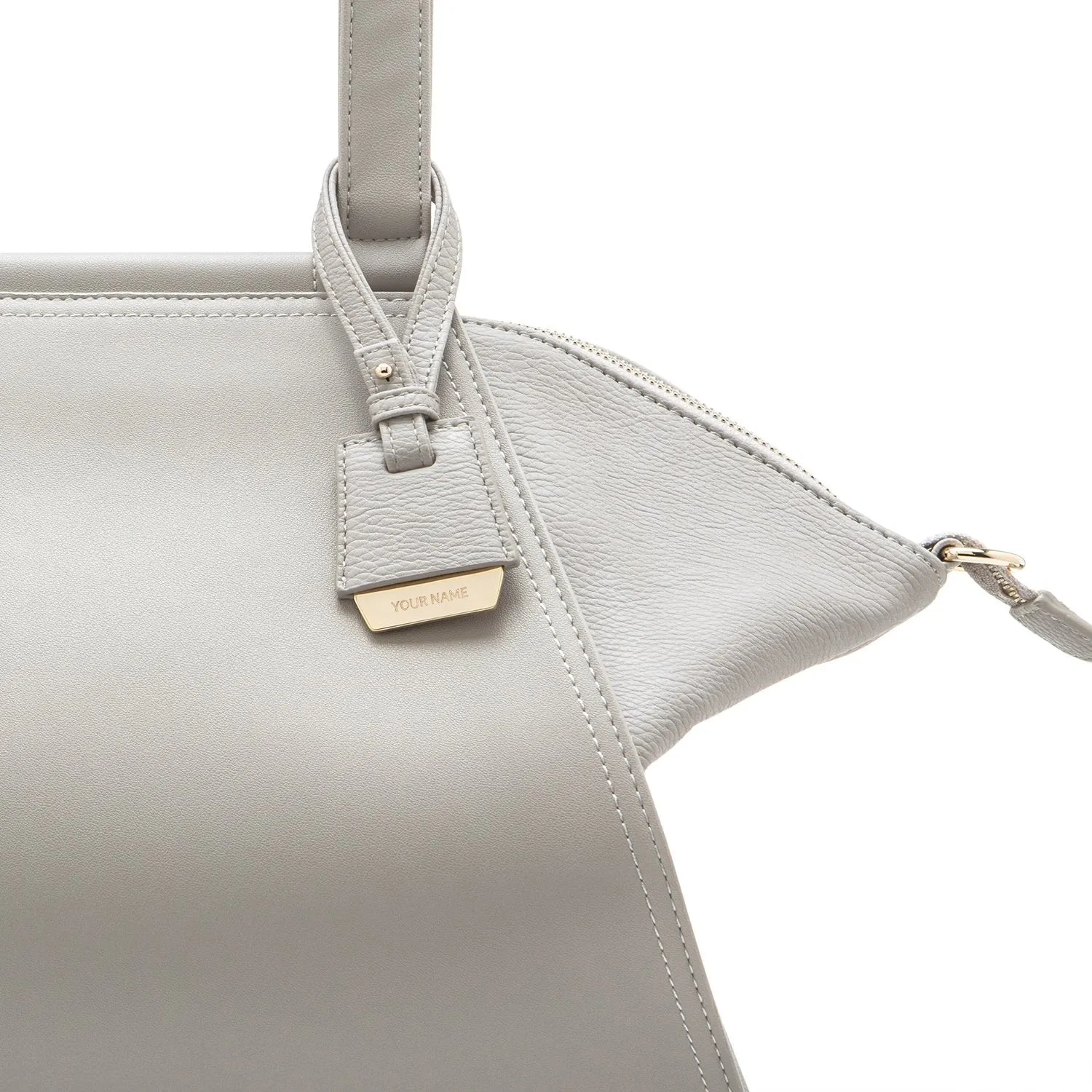 Nik Bag Tag - Light Gray