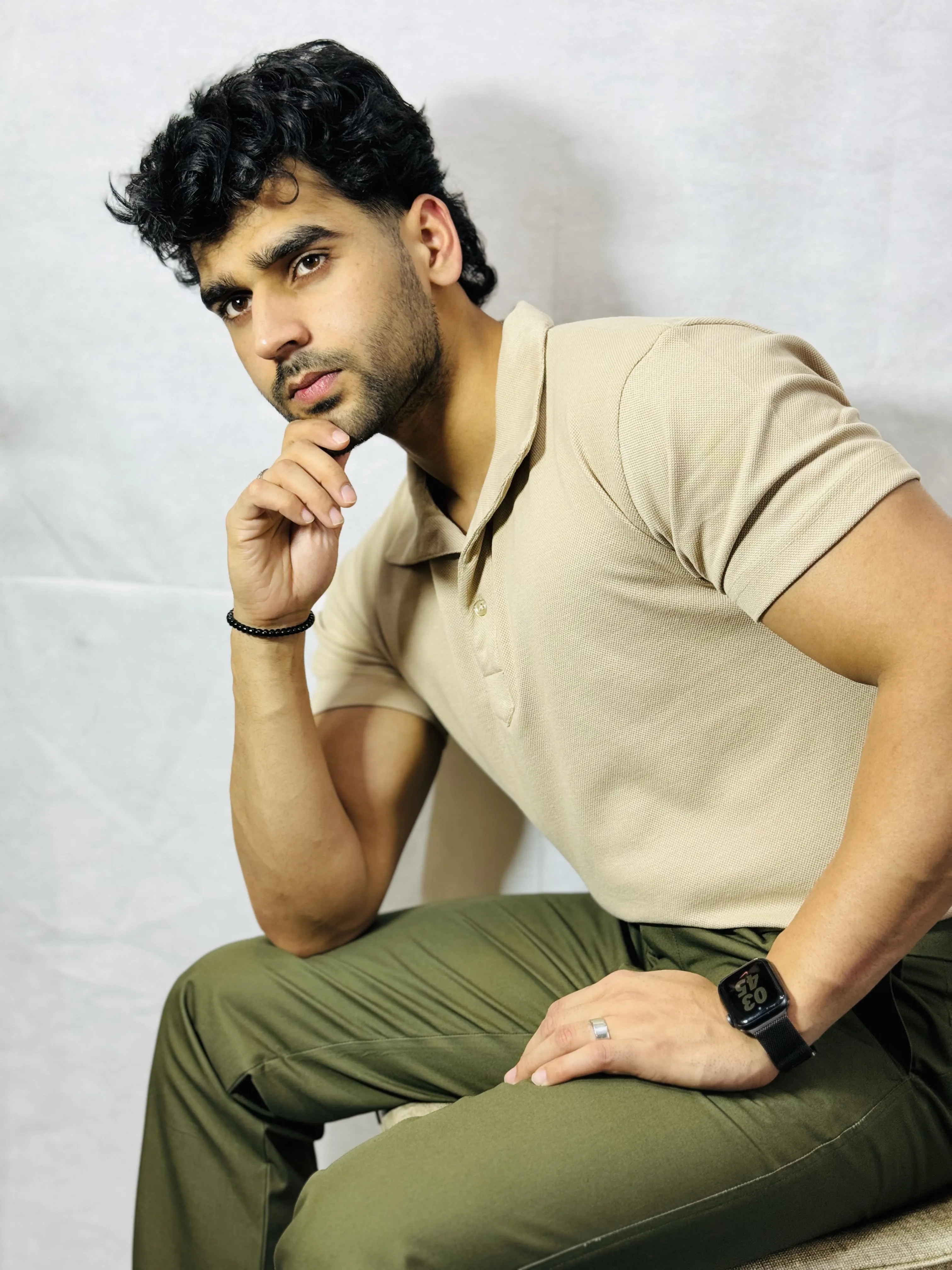 OLIVE GREEN OLD MONEY CHINO