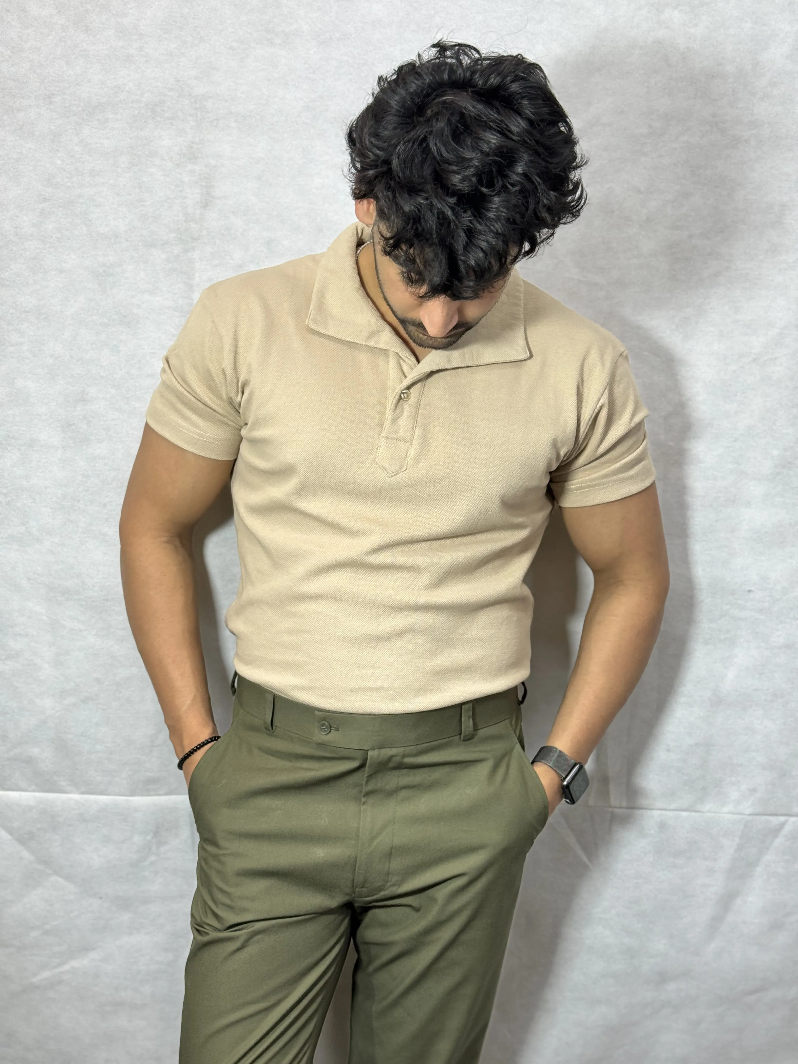 OLIVE GREEN OLD MONEY CHINO