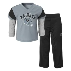 Raiders Infant/Toddler Jersey Style Pant Set