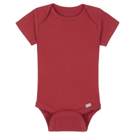 Red Classic Short Sleeve Onesies® Brand Bodysuit