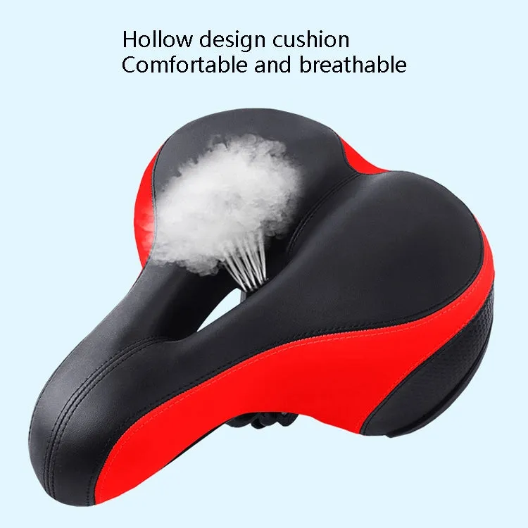 Reflective Seat Bicycle Seat Bicycle Saddle Seat(Black White)