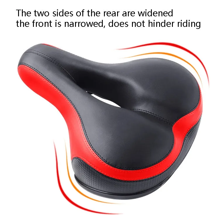 Reflective Seat Bicycle Seat Bicycle Saddle Seat(Black White)