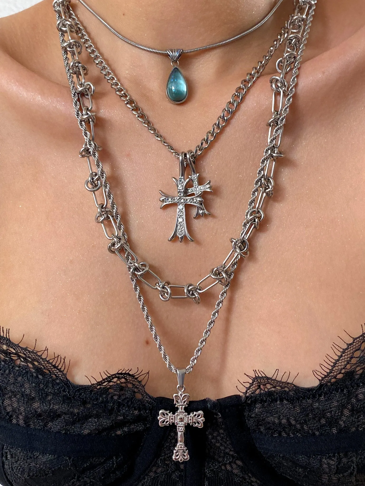 Silver Ambrosia Necklace