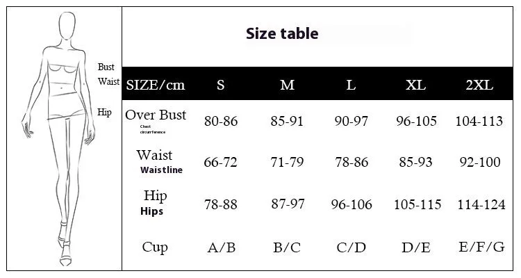 Three Piece Bikini Swimsuit