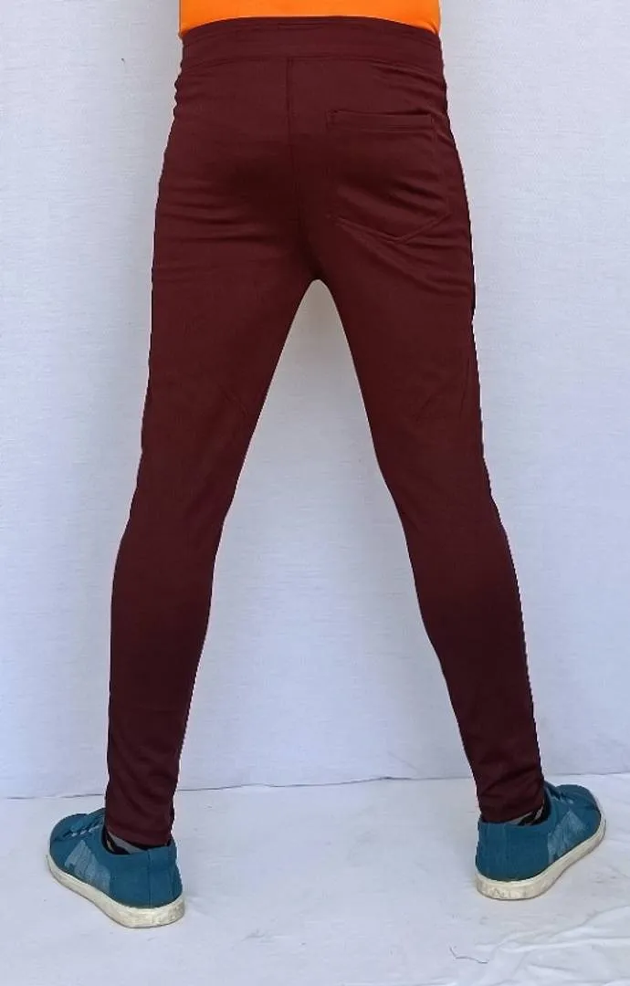 Trendy Stylish Polyester Spandex Mens Track Pants